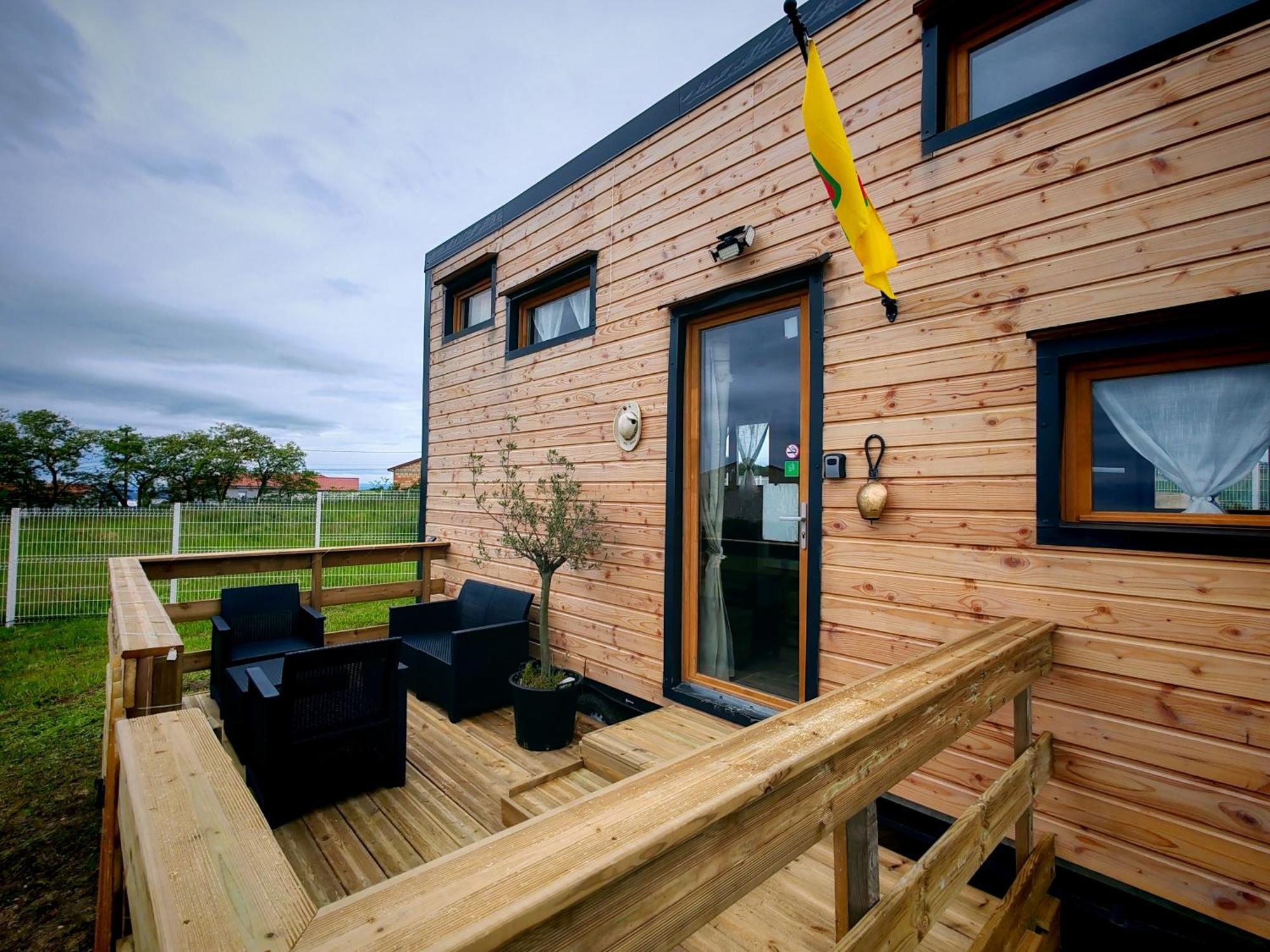 Вилла Tiny House Des Bougnats Teilhede Экстерьер фото