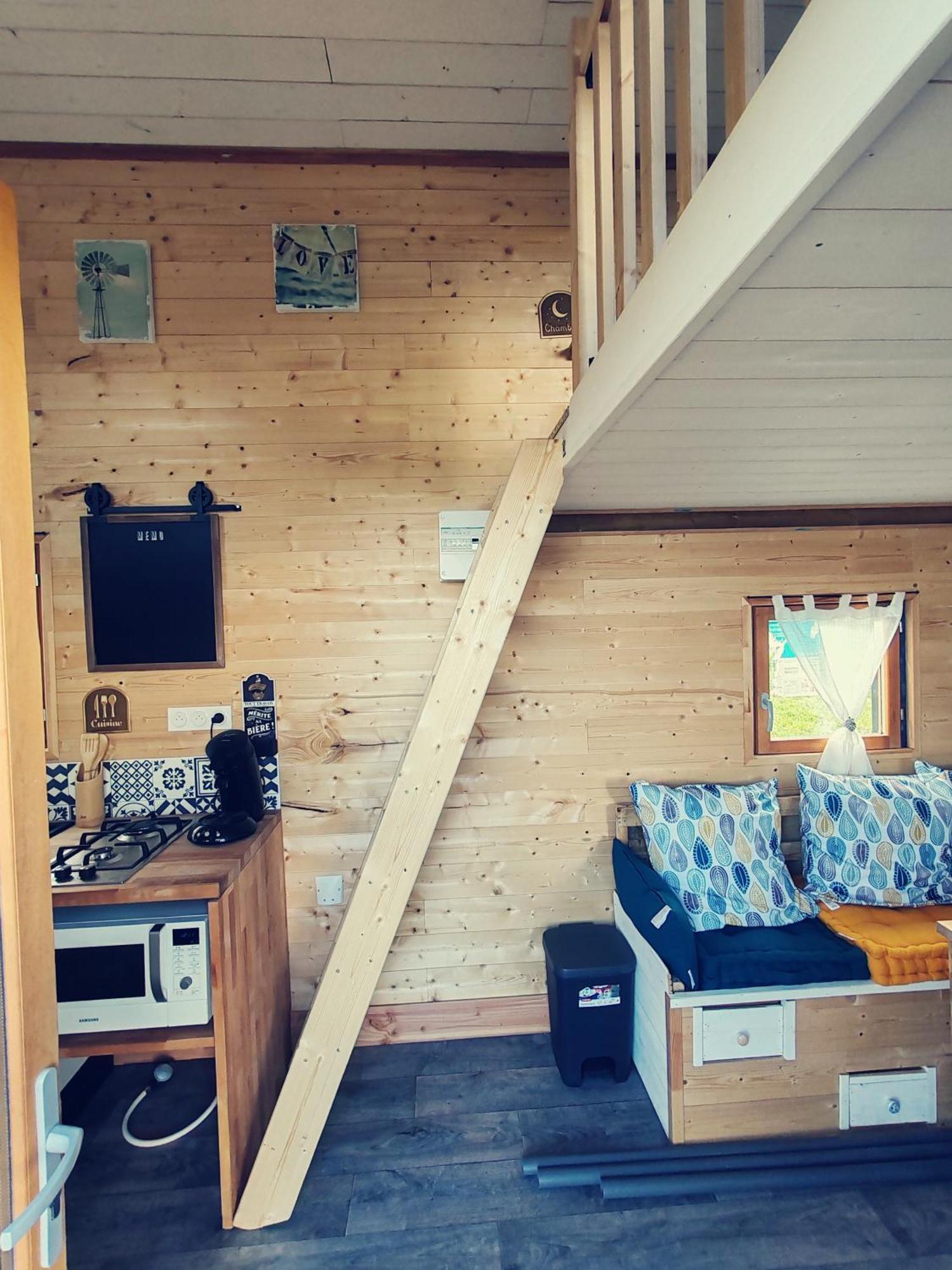 Вилла Tiny House Des Bougnats Teilhede Экстерьер фото