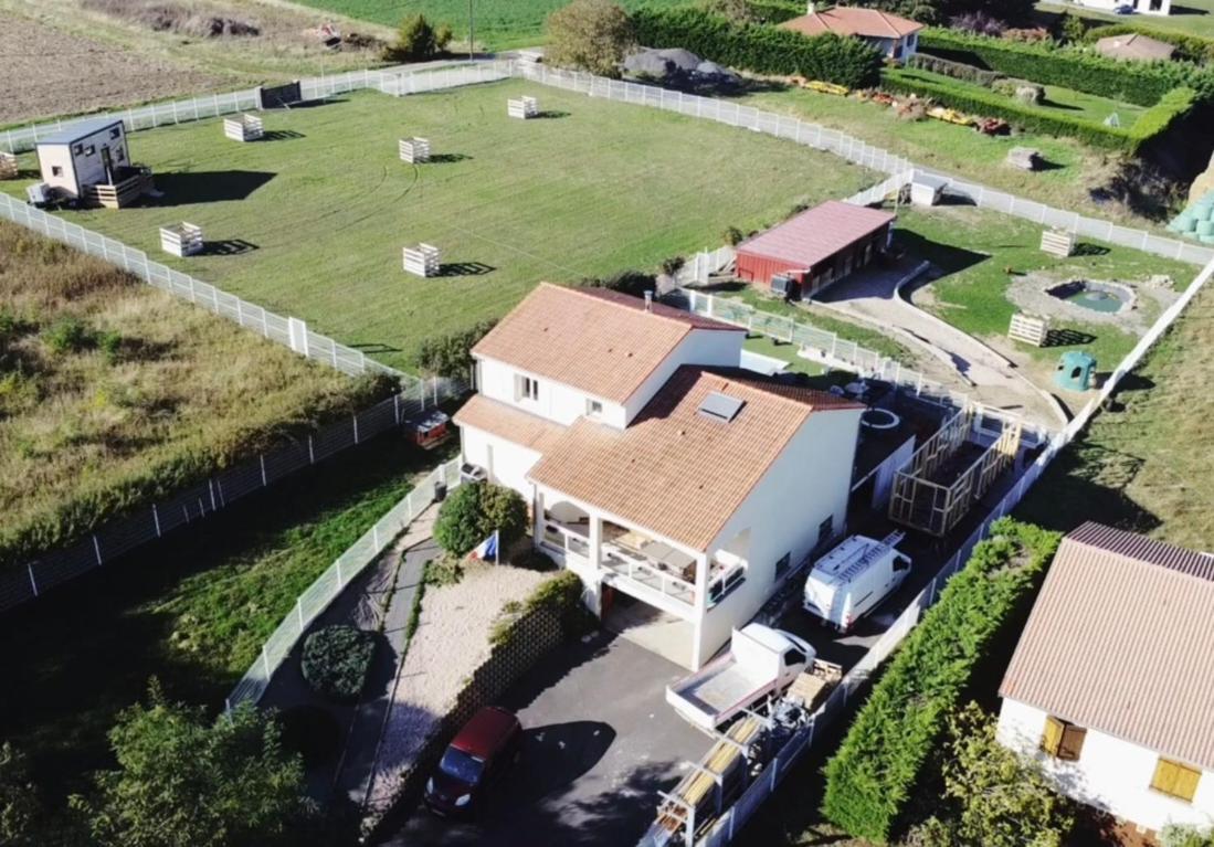 Вилла Tiny House Des Bougnats Teilhede Экстерьер фото